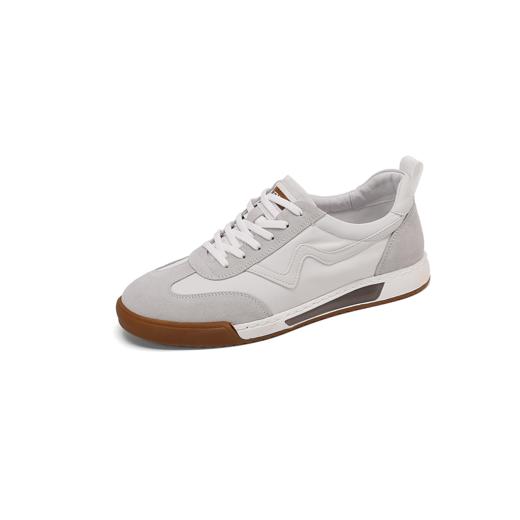 西村名物2022新款商场同款男鞋韩版休闲鞋轻便防滑阿甘鞋小白鞋老爹鞋10891 商品图4