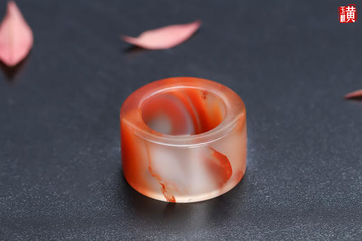 冰飘南红扳指 商品图1