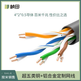 超五类非屏蔽8芯定制铜包铝5023C-按米销售