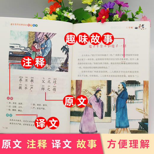 【9-12岁】藏在蒙学经典里的那些故事 思维导图彩绘版全9册 商品图2