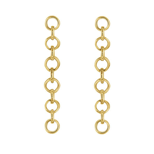 J.HARDYMENT | 11 Small Thumbprint Link Earrings [耳环 3色] 商品图1