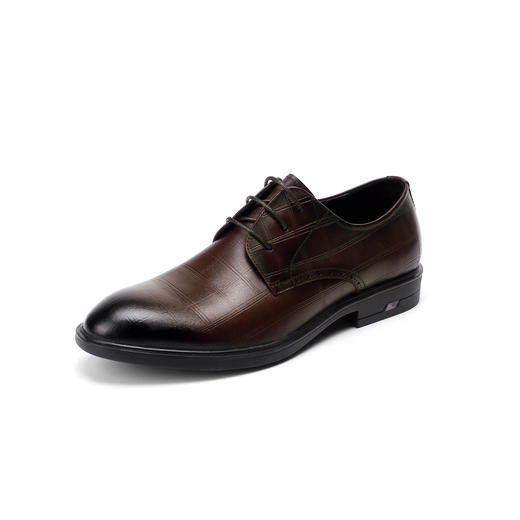 西村名物2022新款一脚蹬男单鞋男鞋真皮男士商务皮鞋皮鞋男10831 商品图4