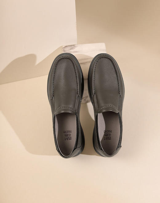 西村名物2022新款正装皮鞋办公鞋婚鞋商务休闲皮鞋牛皮男鞋X12AW10771 商品图4