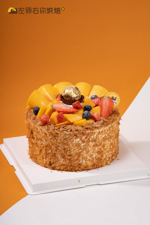 【下架勿动】20230430（五一兑换）5寸水果薄脆蛋糕 商品图0