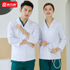 白大褂医生服夏天季短款长袖实验口腔白大衣薄款工作服绣字印LOGO 商品缩略图1