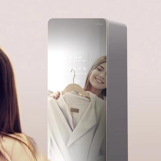 FreDream/斐郡 智能衣物护理机 热泵变频烘干机 蒸汽除菌除螨 家用消毒干衣柜 【2022镜面时尚款】E00A3件上衣款 商品图2