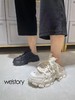 westory2022年新款夏包头老爹鞋厚底显瘦休闲百搭懒人拖鞋女W22AH55071 商品缩略图3