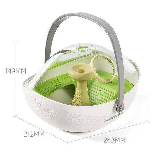 【集孵化 饲养 冬眠于一体的动物养殖舱】儿童水陆两用动物观察缸  多功能乌龟养殖舱 感受神奇生命 商品图6