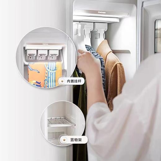 FreDream斐郡智能衣物护理机 家用低温热泵变频衣服烘干机 蒸汽除菌熨烫消毒干衣机 嵌入超薄家用 【2022旗舰款镜面透视窗系列】CR01 商品图1