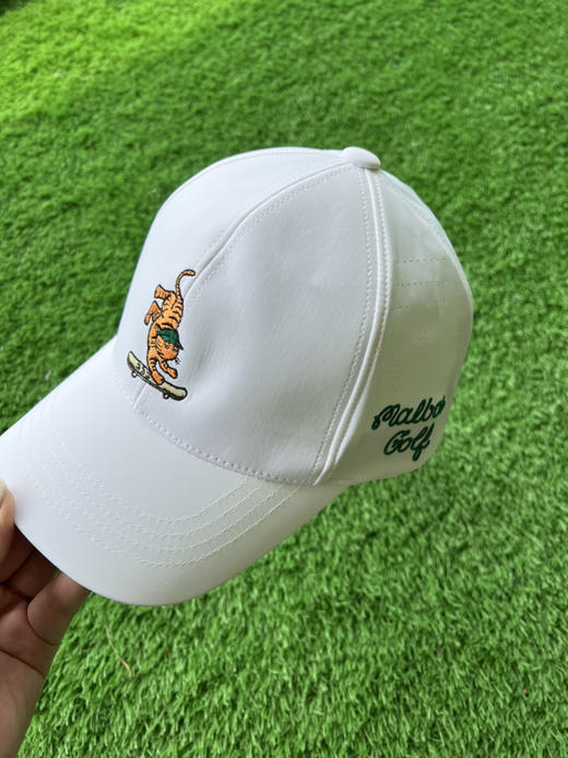 Malbon虎年限定款，高尔夫夏天透气有顶帽 商品图0