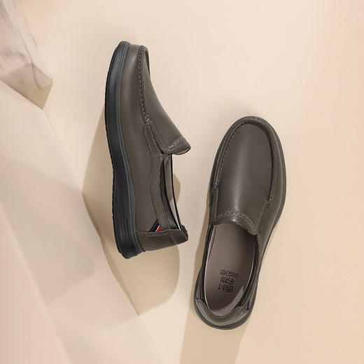 西村名物2022新款正装皮鞋办公鞋婚鞋商务休闲皮鞋牛皮男鞋X12AW10771 商品图2