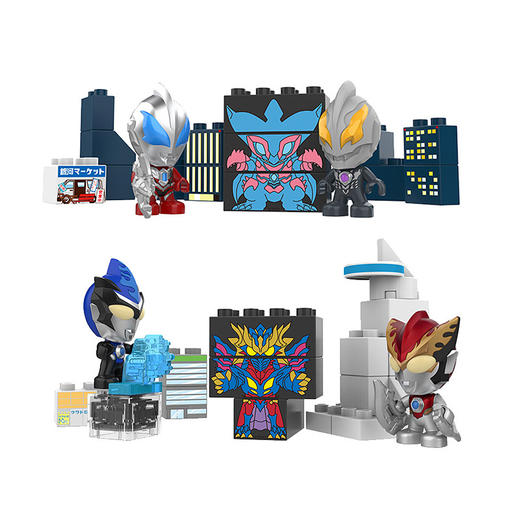 万代Bandai  奥特积木经典场景套装罗布捷德奥特曼 商品图0