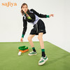 Safiya索菲娅笑脸头网红系带松糕厚底帆布鞋2022秋新款SF23112401 商品缩略图6