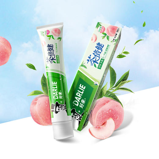 好来（原黑人）茶倍健初萃茶牙膏白桃味160G     210746 商品图2