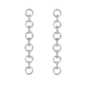 J.HARDYMENT | 11 Small Thumbprint Link Earrings [耳环 3色]