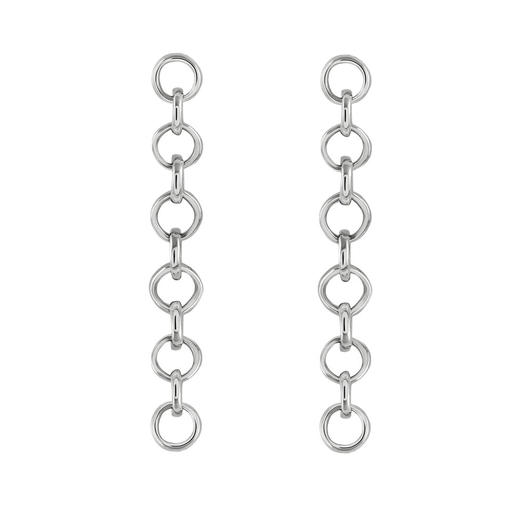 J.HARDYMENT | 11 Small Thumbprint Link Earrings [耳环 3色] 商品图0