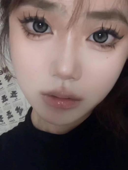 4youthcon 年抛美瞳 反叛黑灰 直径14.5mm着色13.9mm 商品图1