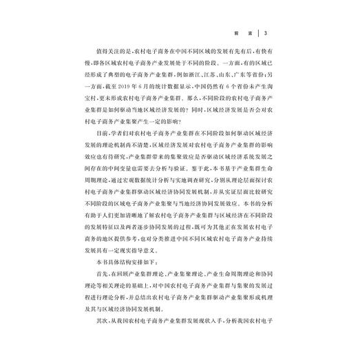 农村电商产业集群驱动区域经济发展：协同效应及机制/梅燕/蒋雨清/浙江大学出版社 商品图3