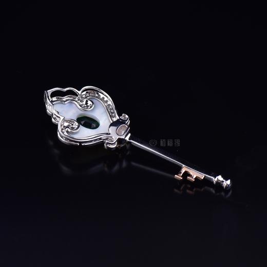 【幸福之匙】祖母绿钥匙坠-CB12205018 商品图3