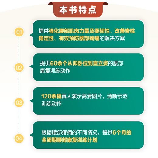 腰部康复训练:提升稳定性、灵活性与缓解疼痛的针对性练习 商品图2