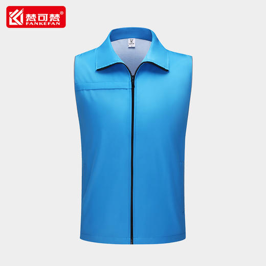 志愿者红马甲定制印字logo透气广告衫公益活动义工工作服马夹背心 商品图4