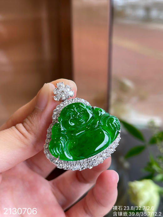 帝王绿佛公吊坠【2130706】具体价格微信咨询 商品图5