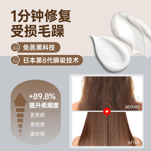 【星品体验💖39元任选3件】儒意炮弹发膜6ml*10  烫染修复 干枯补水 改善毛躁  SPA级修护 |儒意官方旗舰店 商品图1