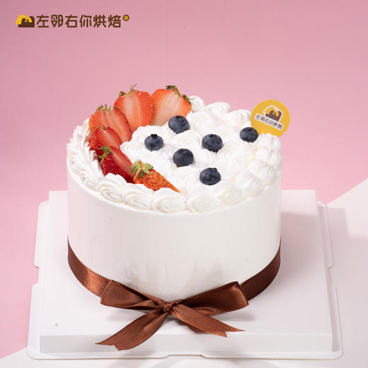 乳脂双莓 · 动物奶油蛋糕 商品图0