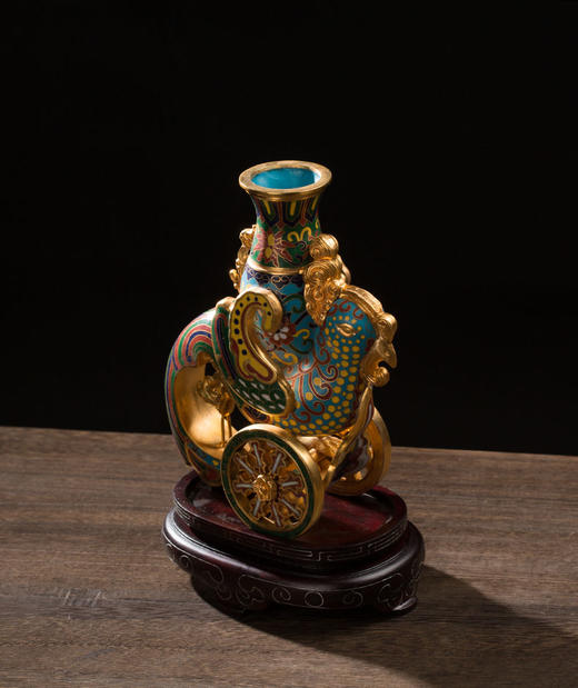 故宫六珍之《掐丝珐琅天鸡尊》 商品图1