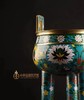 故宫六珍之《掐丝珐琅缠枝纹鼎式炉》 商品缩略图2