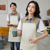 网红围裙定制logo印字时尚家用厨房工作服女餐饮服务员防泼水围腰 商品缩略图1