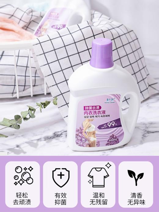 【中欧班列精选】虹丝克润 内衣洗衣液 500mL 商品图1