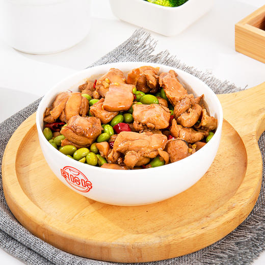 厨哈哈方便菜肴包毛豆辣子鸡180g10包冷冻半成品盖浇饭料理包快餐速食