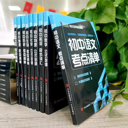 (仓发) 初中全科考点清单  全9册/青岛出版社/9787555290858 商品图1