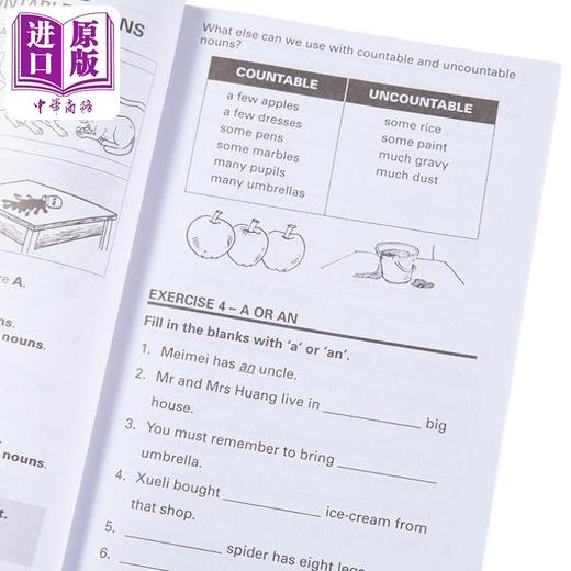 New Revised Primary English1新加坡小学英语综合自学宝典1级PSLE考试英语语法词汇写作技能训练配套练习 商品图1