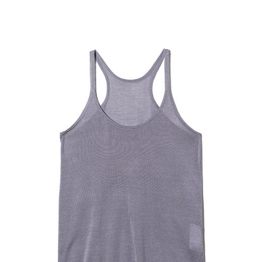 女士2022年夏款16针单边针法绢丝吊带背心 商品图4