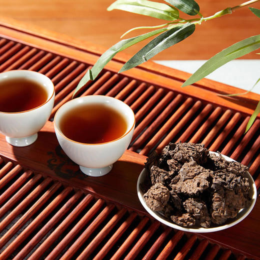 茶皇老茶头木桶装 | 原产地4年陈化甜润稠滑500g 商品图4