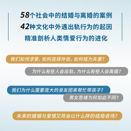 (仓发) 我们为何结婚 又为何不忠 性 婚姻和外语的自然史 海伦费舍尔 著  中信出版社/中信出版集团，中信出版社/海伦·费雪/9787521709193 商品图2