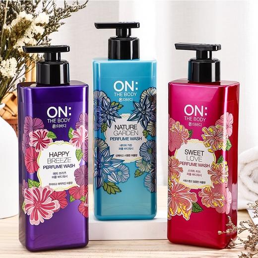 韩国 LG ON72小时持久留香保湿香氛沐浴露浴液 500g d 商品图1