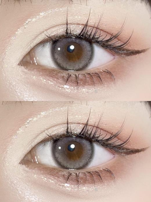 「高端美瞳 」DK G382 14.5 大直径 半年抛 含硅水凝胶 灰色 商品图5