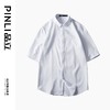 PINLI品立夏季新款男修身半袖五分袖短袖衬衫上衣B222113029 商品缩略图6