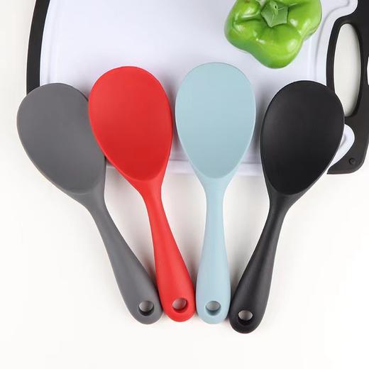 【不伤内胆，不伤锅】一体式全包硅胶饭勺汤勺锅铲 商品图6