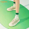 Safiya索菲娅贝壳头刺绣蕾丝溶解底休闲鞋2022秋新款SF23112403 商品缩略图3