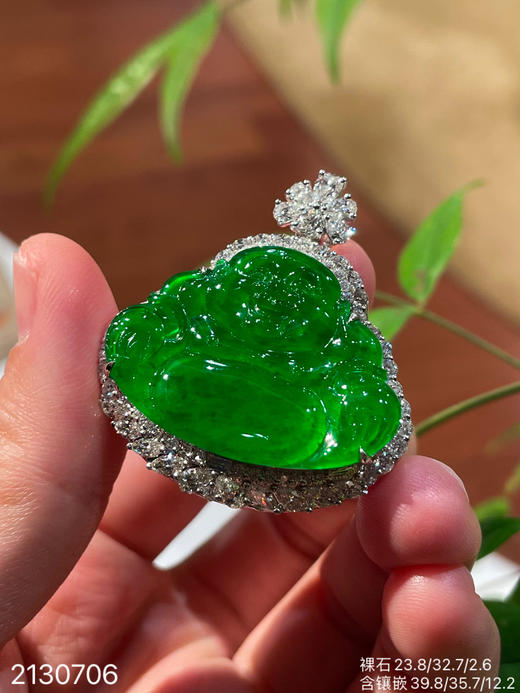 帝王绿佛公吊坠【2130706】具体价格微信咨询 商品图6