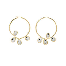 J.HARDYMENT | Curlicue Hoop Earrings [耳环 大 中 小 三个尺寸]