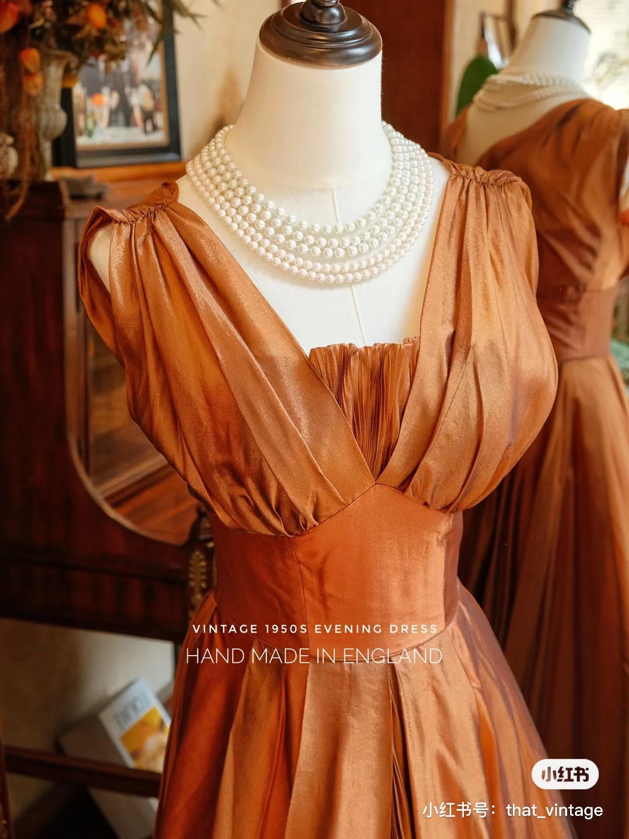 【投稿】喵娘精工@M36《鎏金岁月》Vintage大裙摆连衣裙