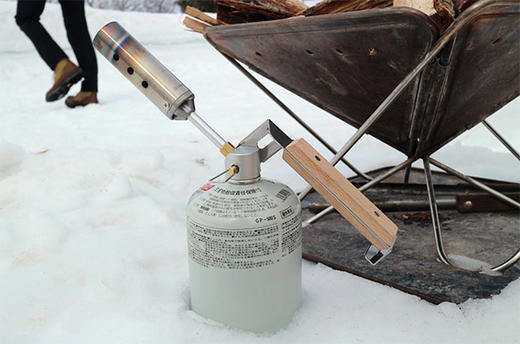 日本Snow Peak 雪峰 GT120户外露营折叠瓦斯喷枪柴火点火 KWLY 商品图3