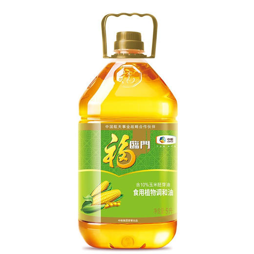 福临门玉米清香食用植物调和油5L 商品图0