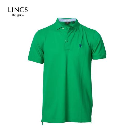 菱科斯男士短袖T恤春夏DC净领色单珠地短袖SS15KT307 商品图2