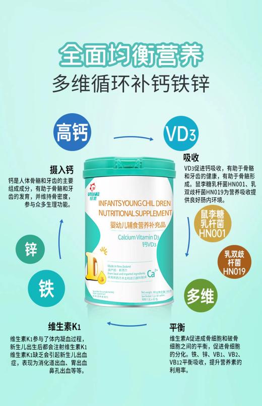 纽派婴幼儿辅食营养补充品60g 商品图0